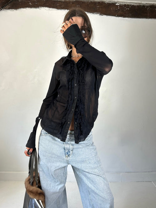 870 Ruffle Blouse