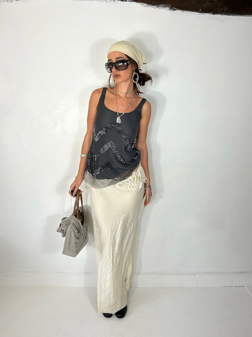 930 Beaded Tank