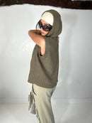 345 Khaki Knit