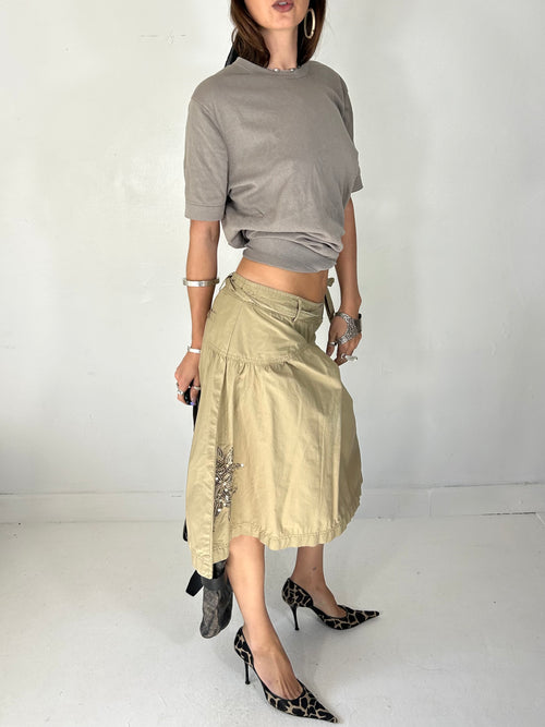 601 Drop Waist Midi