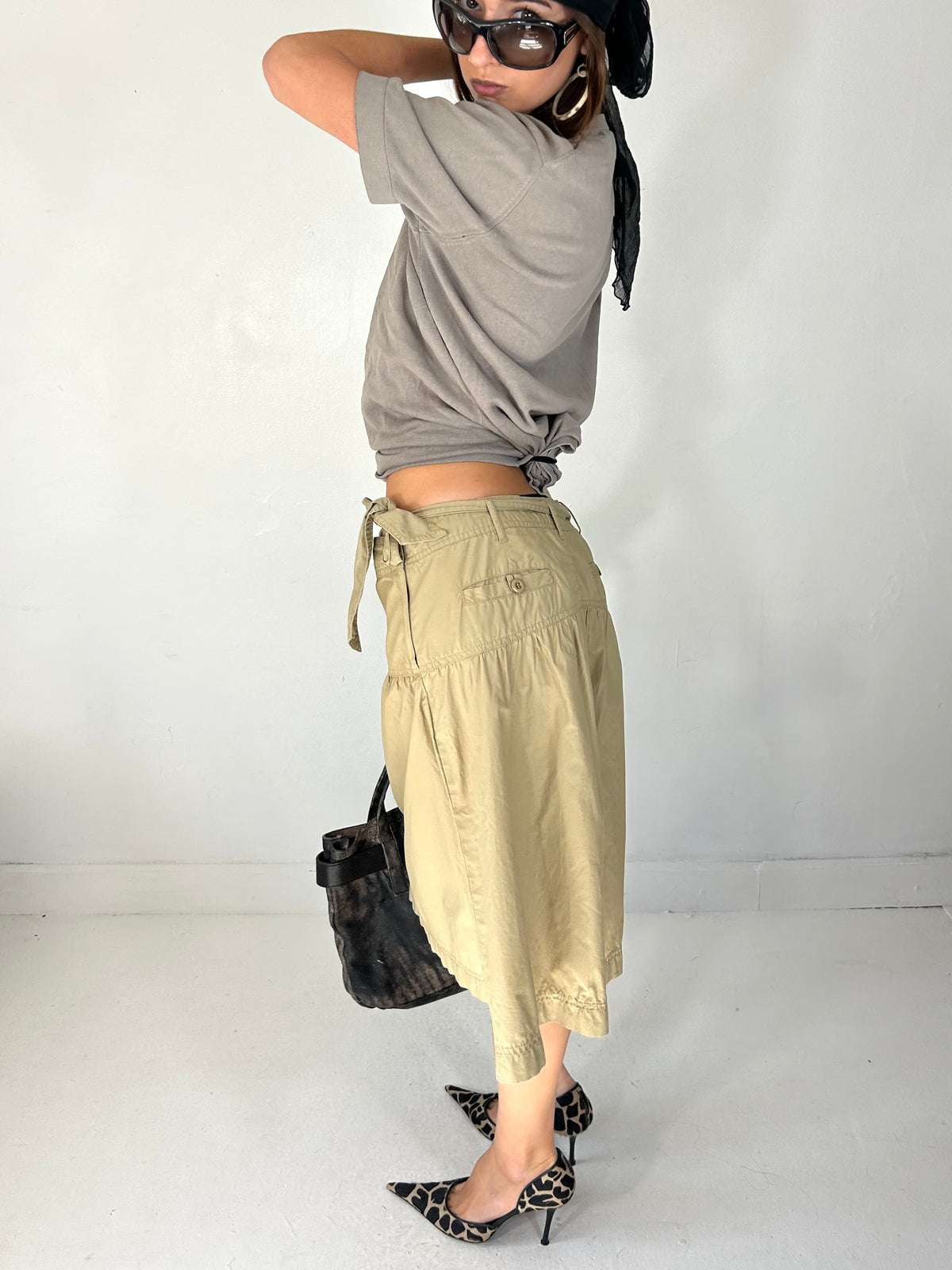 601 Drop Waist Midi