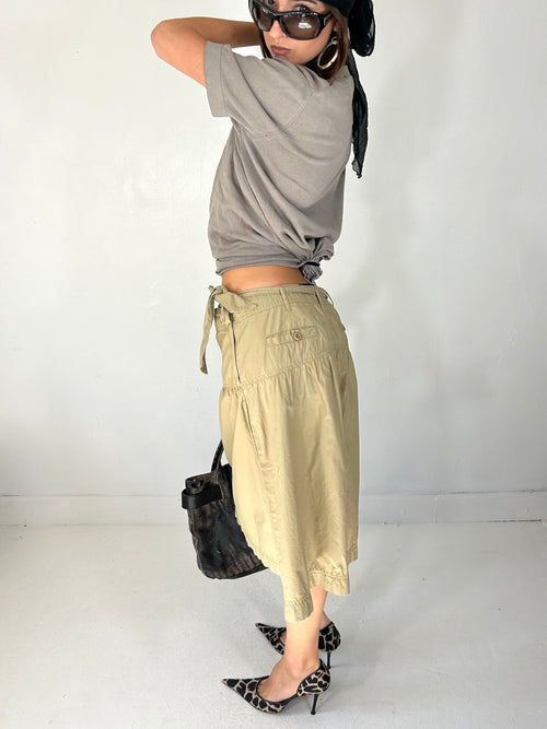 601 Drop Waist Midi