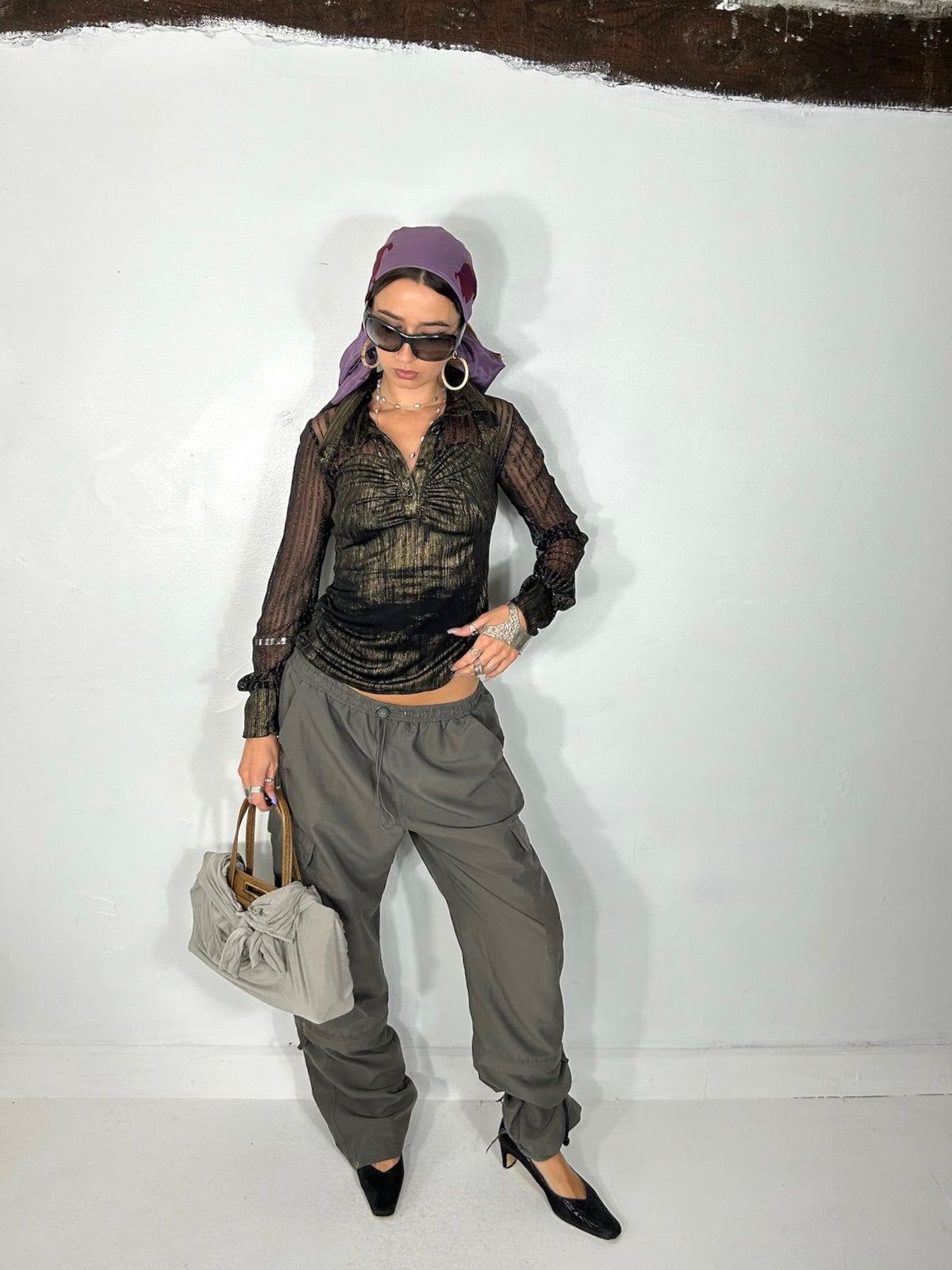 941 Mesh Blouse