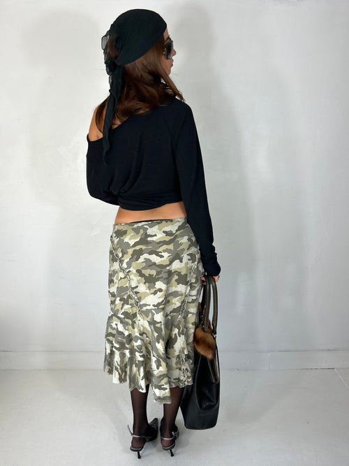 608 Camo Midi