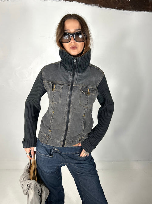336 Knit Zip-Up