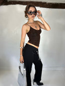 863 Wet-Look Cami