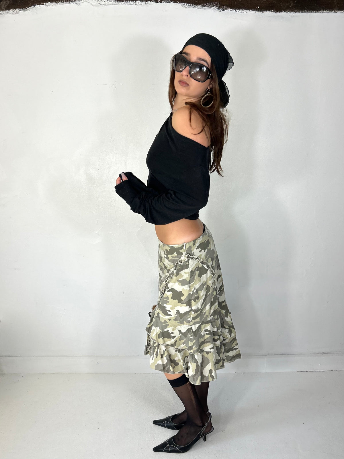 608 Camo Midi