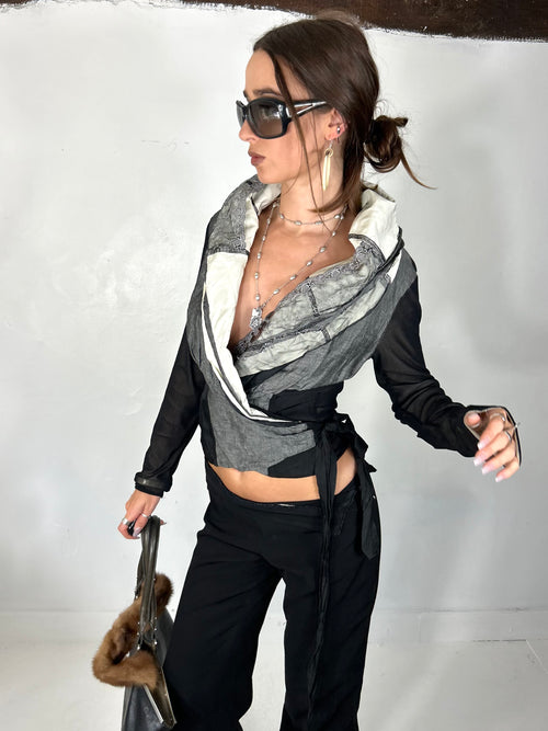 956 Charcoal Wrap