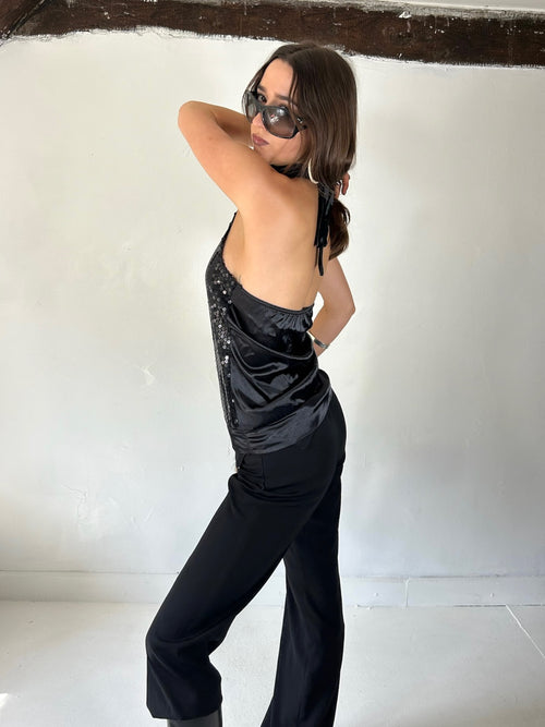 874 Sequin Halter