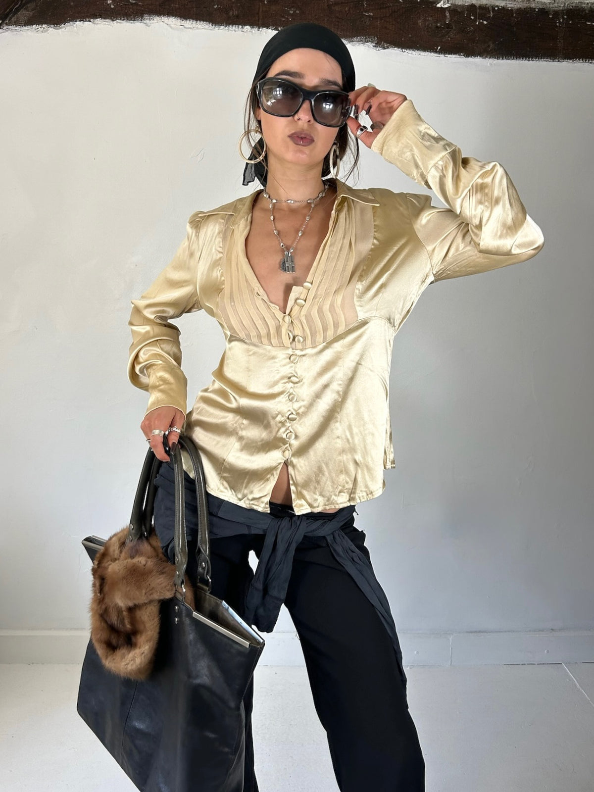 911  Sand Blouse