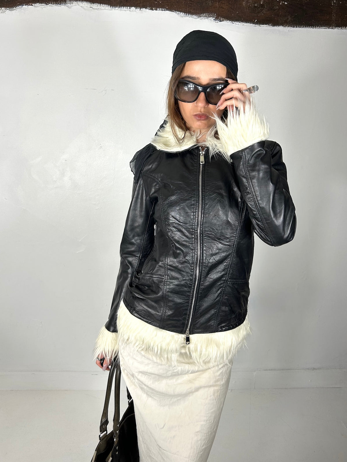 572 Fur Zip-Up
