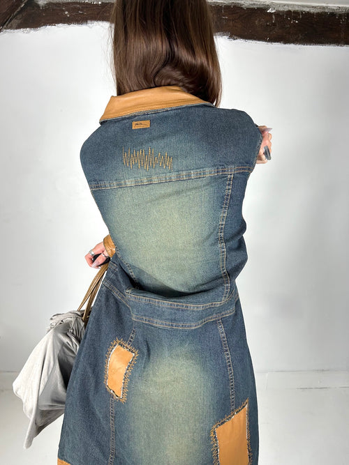 352 Denim Trench