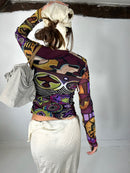 954 Abstract Longsleeve