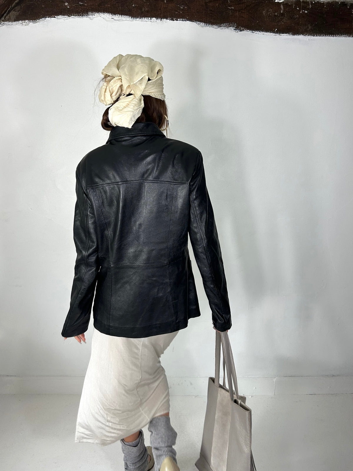 335 Leather Blazer