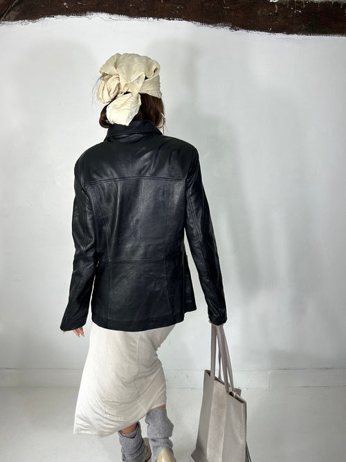 335 Leather Blazer