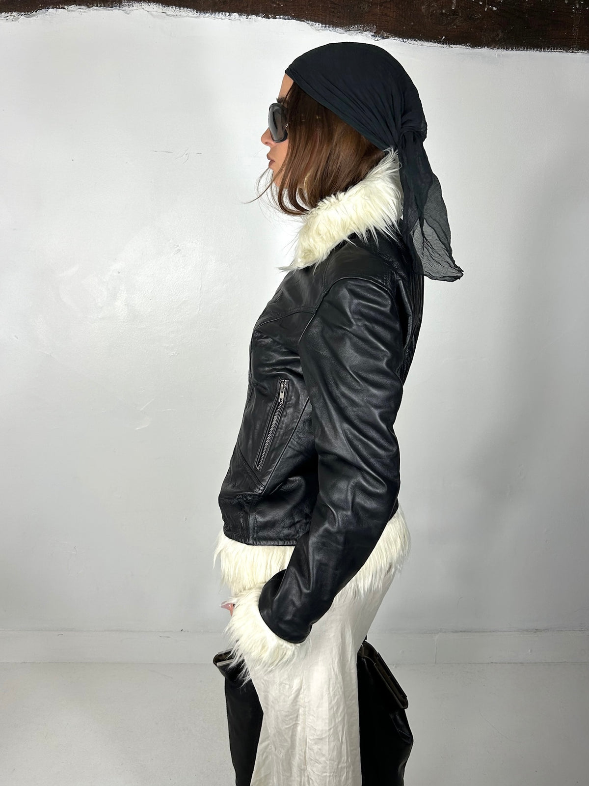 572 Fur Zip-Up