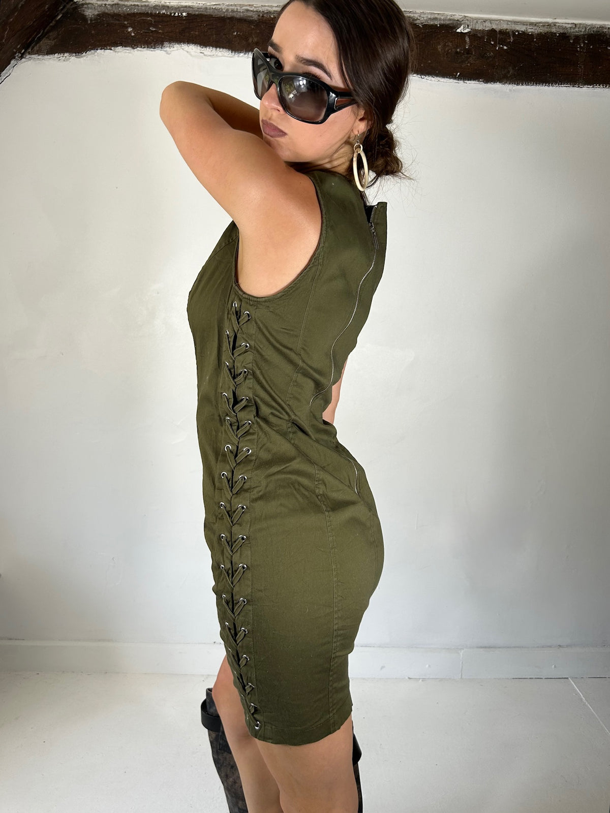 263 Lace Up Mini