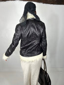 572 Fur Zip-Up