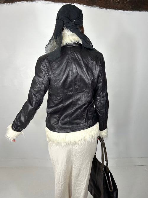 572 Fur Zip-Up