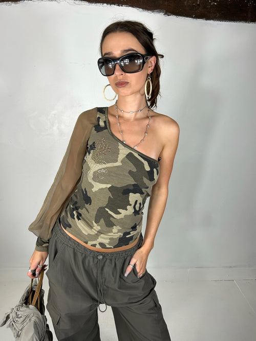 951 Camo Blouse