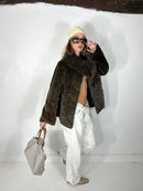 566 Fur Drape