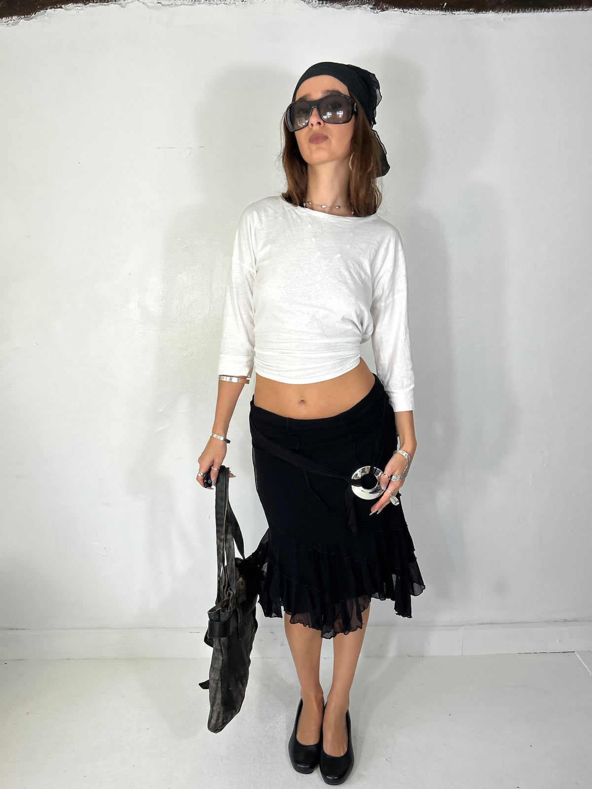 599 Drape Midi