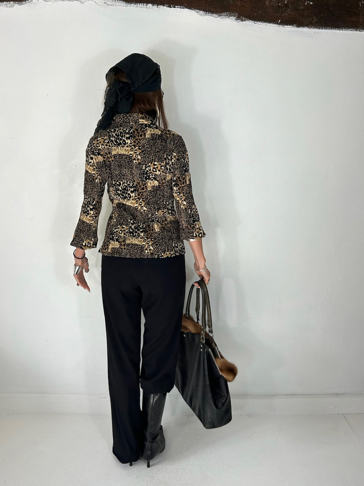 956 Leopard Blouse