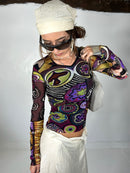 954 Abstract Longsleeve