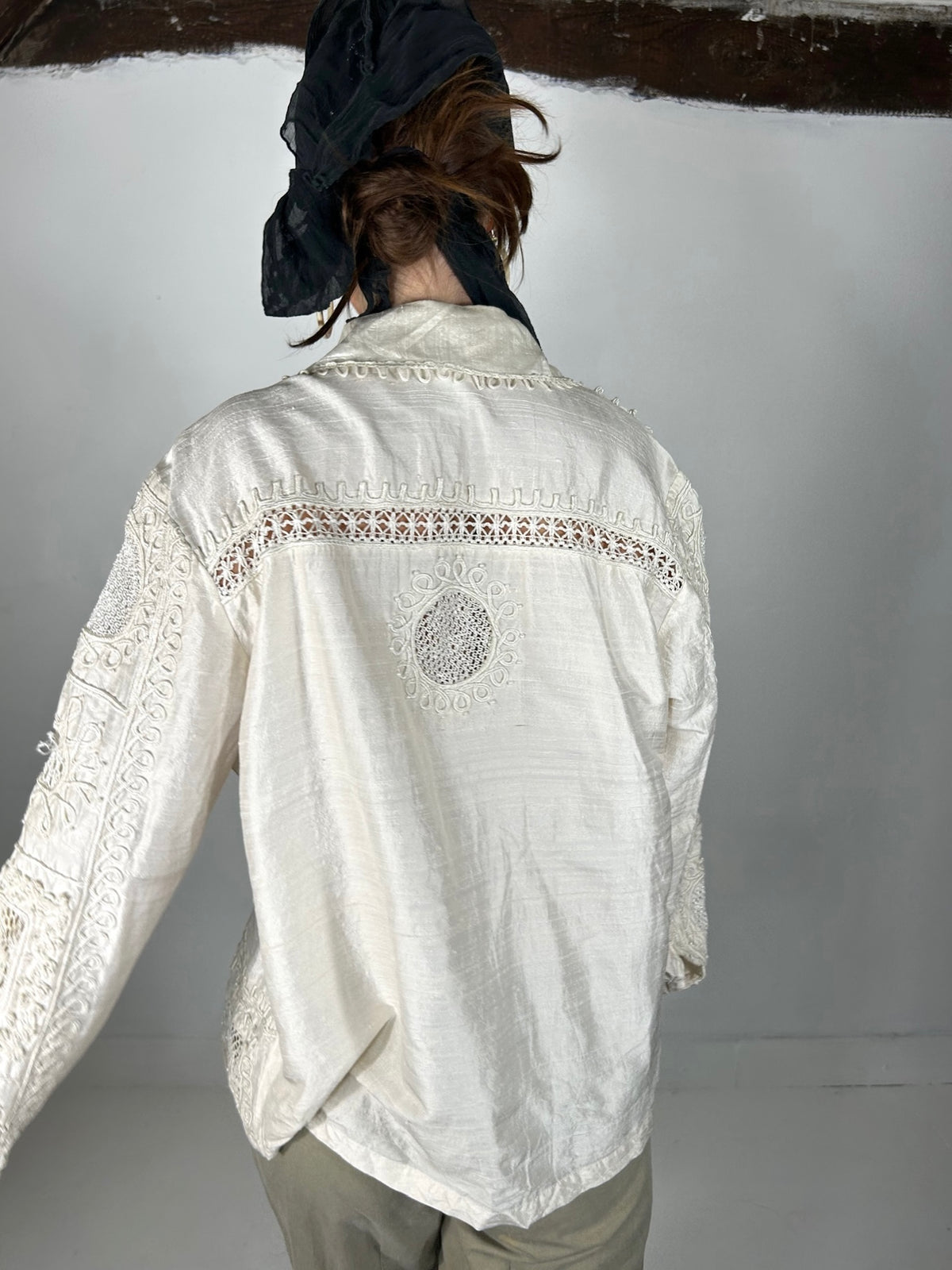 359 Silk Blazer
