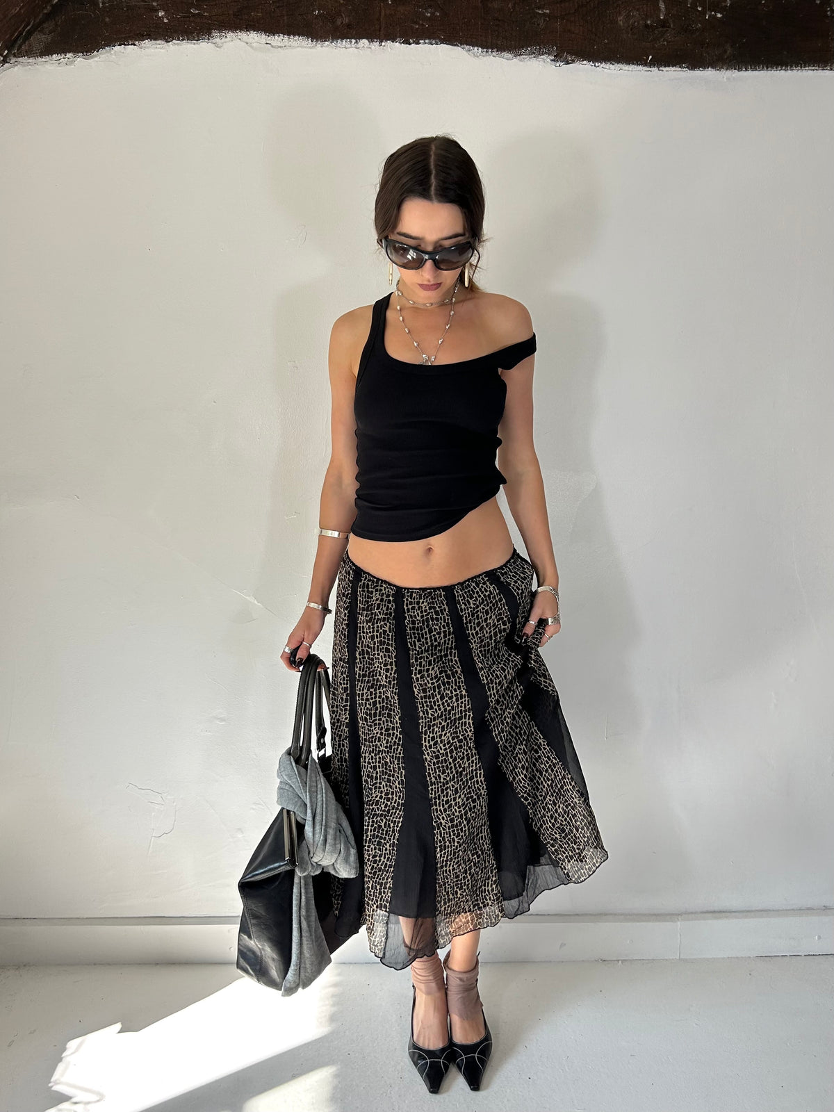 544 Chiffon Midi