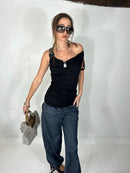 917 Asymmetric Tee